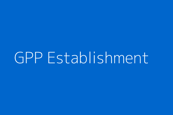GPP Establishment History